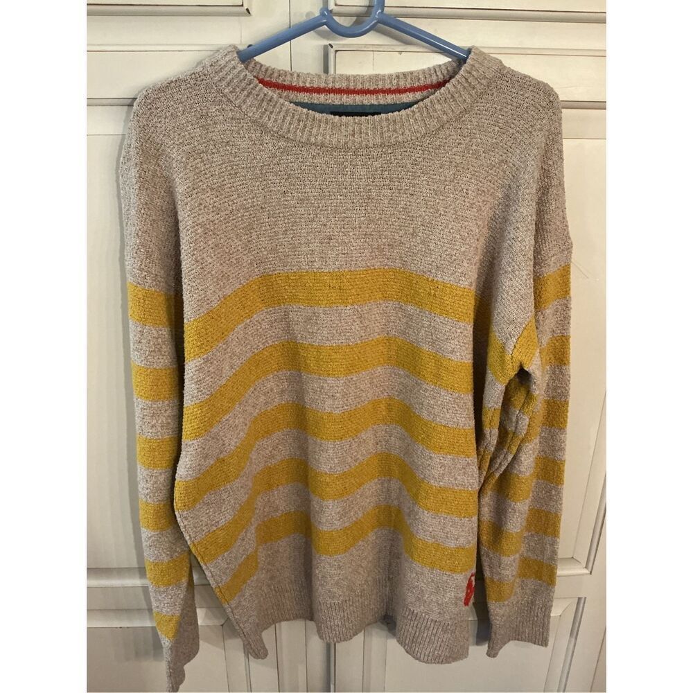 Scotch & Soda Relaxed Fit Stripe Sweater Sz XL Crew Neck